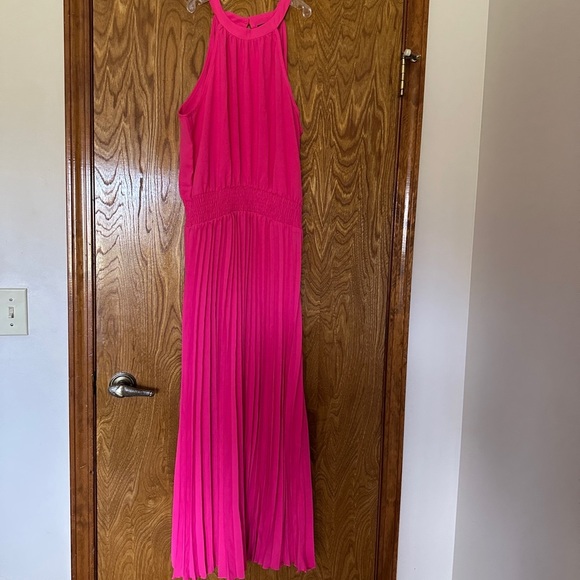 Elegant Pink Easter Sleeveless Dress‎ NWT 30” Waist - Picture 1 of 16